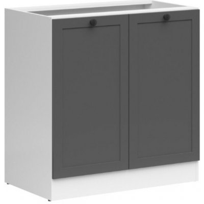 Junona Line Ramka skříňka D2D/80/82, bílá/grafit – Hledejceny.cz