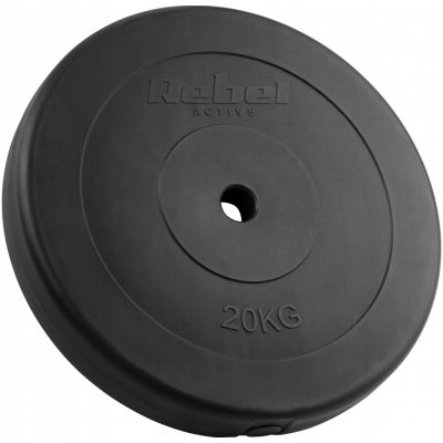 REBEL ACTIVE Závaží asfaltová 20 kg otvor 31 mm – Hledejceny.cz