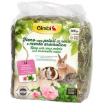 Gimbi Seno krmné s růží a mátou 0,5 kg – Zboží Mobilmania