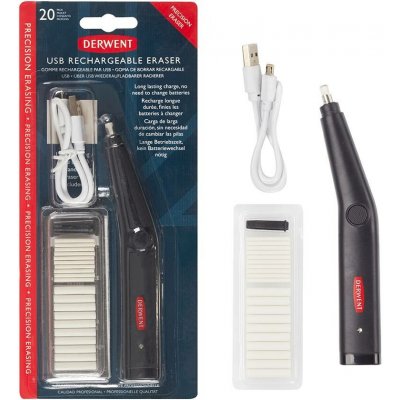 Derwent 230580 USB Rechargeable Eraser USB korekční guma 1 ks – Sleviste.cz