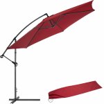 Tectake Slunečník Ciccio 350 cm s větrnou stříškou – Zboží Dáma