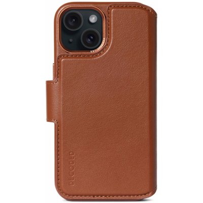 Pouzdro Decoded Leather Detachable Wallet iPhone 15 Pro Max tan – Zboží Mobilmania