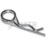 MTR Závlačka pružinová dvojitá DIN 11024 galvanický pozink Varianta: Závlačka pružinová dvojitá DIN 11024 8x130mm Zn – Zboží Mobilmania