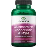 Swanson Glukosamin Chondroitin i MSM 120 tablet – Hledejceny.cz