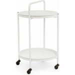 Yes Everyday Austin servírovací stolek bílá – Zboží Mobilmania