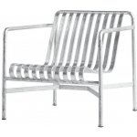 HAY Křeslo Palissade Lounge Chair Low, galvanised – Hledejceny.cz