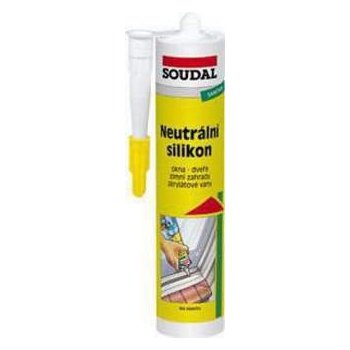 SOUDAL Neutrální sanitární silikon 310g bílý