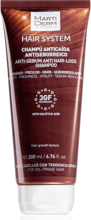 Martiderm Hair Anti-Hair Loss šampon proti lupům 200 ml
