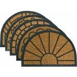 Spokar Criss Cross půlkruh černohnědá 40 x 60 cm – Zboží Dáma