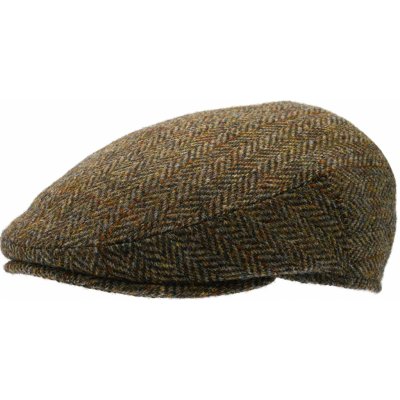 CTH Ericsson Zimní vlněná bekovka driver cap Spencer Harris Tweed Green – Hledejceny.cz