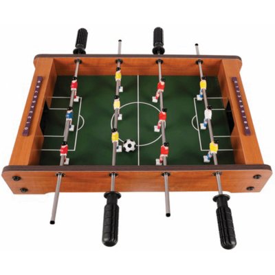 Kruzzel 21909 Stolní fotbálek 51 × 50 × 10 cm hnědý – Zboží Živě