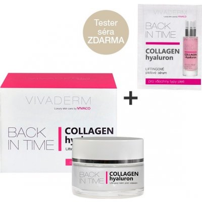 Vivaco Collagen hyaluron Liftingový krém proti vráskám 50 ml – Hledejceny.cz