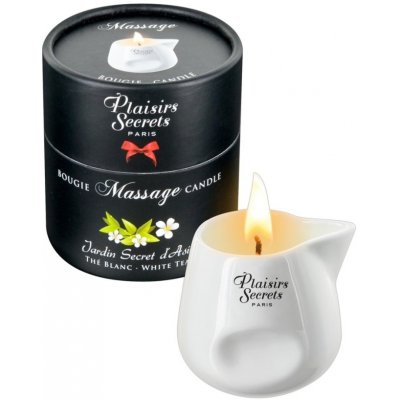 Plaisirs Secrets Candle White Tea 80 ml – Hledejceny.cz