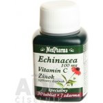 MedPharma Echinacea 100 mg + vit.C + zinek 37 tablet – Zboží Mobilmania