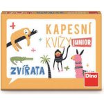 Dino Kapesní kvízy Junior zvířata – Zbozi.Blesk.cz