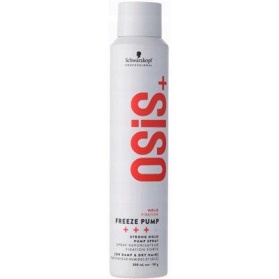 Schwarzkopf Osis Finish Freeze Pump středně fixační lak na vlasy 200 ml