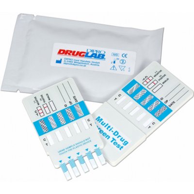 Dipro Druglab drogový test Multi 4/1 10 ks – Zboží Mobilmania