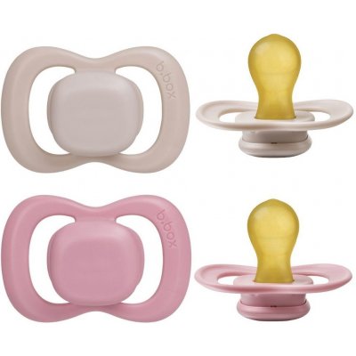 b.box dudlíky kaučuk 2ks berry/blush – Hledejceny.cz