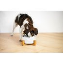 Vsepropejska Odelie mramorová keramická Miska pro psa či kočku 12 cm