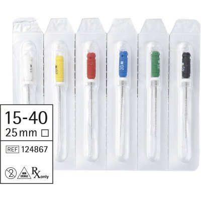 smartdent Smart K-Feilen 25mm ISO 015-040 6 ks – Hledejceny.cz