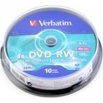 Verbatim DVD-R 4,7GB 16x, AZO, jewel, 1ks (43519) – Zboží Živě