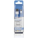 Whitenergy 09979 USB 2.0 pro iPhone 5 přenos dat/nabíjení 100cm, černý – Zboží Mobilmania