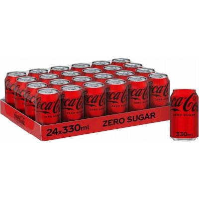 Coca Cola Zero Sugar 24 x 330 ml – Zbozi.Blesk.cz
