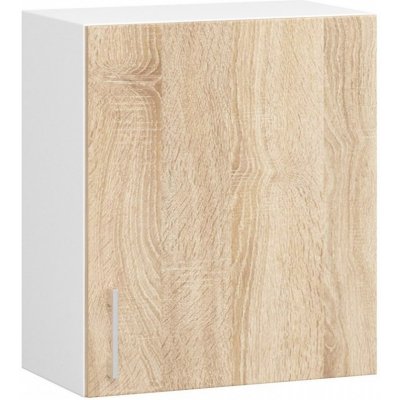 Ak furniture Kuchyňská závěsná skříňka W 50 cm D1 Artus bílá/sonoma – Sleviste.cz
