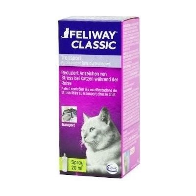 Feliway Classic Cestovní sprej pro kočky 20 ml – Zboží Dáma Feliway Classic Cestovní sprej pro kočky 20 ml – Zboží Dáma