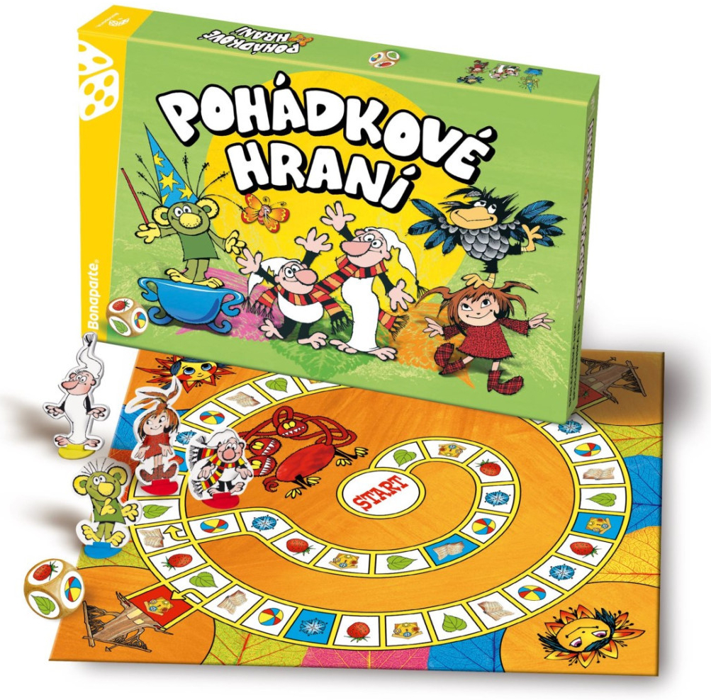 Bonaparte Pohádkové hraní Večerníček Člověče nezlob se s