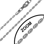 SILVEGO Stylový řetízek z chirurgické oceli 2mm RRCN0020 – Zboží Dáma