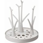 Akuku univerzální sušička odkapávač na láhve a dudlíky stromečky bílá – Zboží Dáma