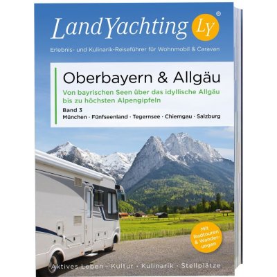 LandYachting Cestovní průvodce Horní Bavorsko a Allgäu – Zboží Mobilmania