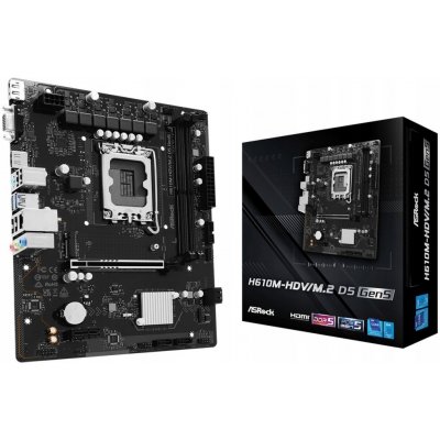 ASRock H610M-HDV/M.2 D5 GEN5 – Zboží Živě