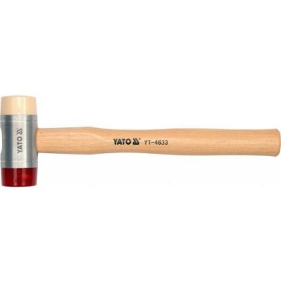YATO Palička klempířská s výměnnými konci, dřevěná násada 150 g YT-4630 – Sleviste.cz