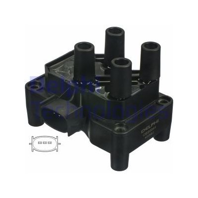CE20044-12B1 DELPHI Zapalovací cívka | Zboží Auto