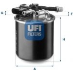 UFI 24.151.00 Palivový filtr (24.151.00) – Hledejceny.cz