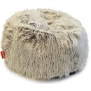 BeanBag Shaggy Multicolor white-brown