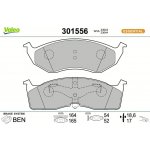 Sada brzdových destiček, kotoučová brzda VALEO 301556