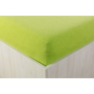 Teptex Prostěradlo froté středně zelené 140x200 – Hledejceny.cz