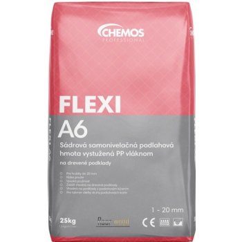 Chemos A6 Flexi nivelační hmota na dřevo 25kg