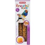 Zolux Crunchy Stick tyčinky Exotičtí ptáci jáhly a med 85 g – Hledejceny.cz