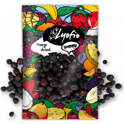 Lyofio Mrazem sušený černý rybíz 100 g – Zbozi.Blesk.cz