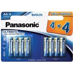 PANASONIC EVOLTA Platinum AA 8ks 80236401 – Zboží Mobilmania