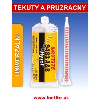 LOCTITE 9483 univerzální lepidlo ultra transparentní 50g