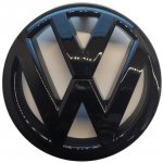 VW GOLF VI (2008-2014) přední znak, logo (13,5cm) - černá lesklá – Zboží Mobilmania