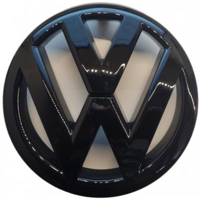 VW GOLF VI (2008-2014) přední znak, logo (13,5cm) - černá lesklá – Zboží Mobilmania