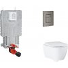 Kompletní WC sada GROHE Uniset s tlačítkem Skate Cosmopolitan SANI15BB5111