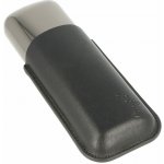 Angelo pouzdro na 2 doutníky kov kůže černé – Zboží Mobilmania