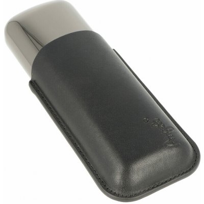 Angelo pouzdro na 2 doutníky kov kůže černé – Zboží Mobilmania